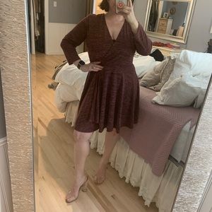 Fall skater dress